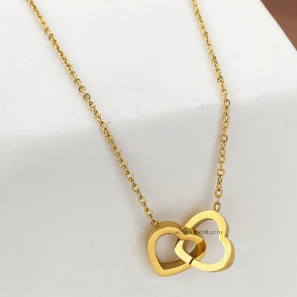 Love Lock Anti Tarnish Pendant (Gold-Plated)